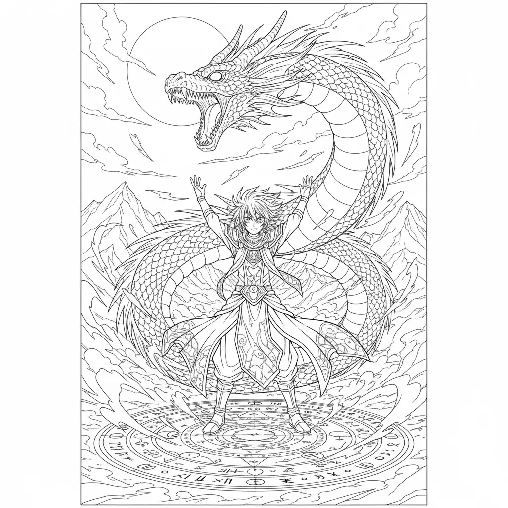 Example coloring page