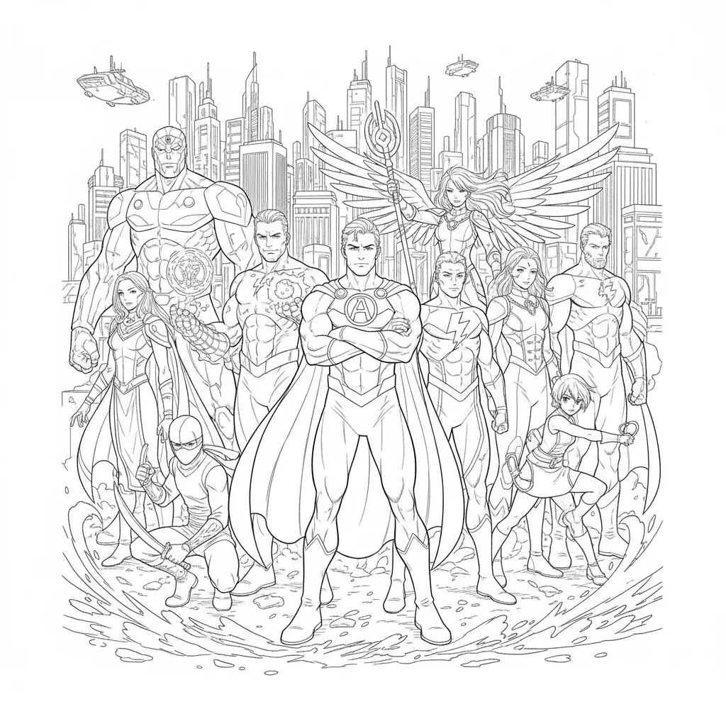 The Avengers Assembled