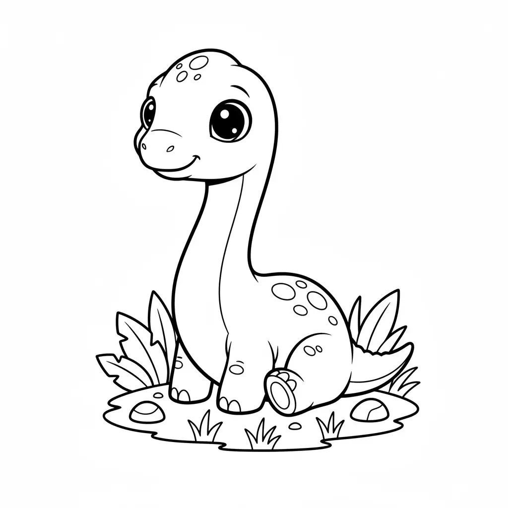 Cute Baby Dinosaur