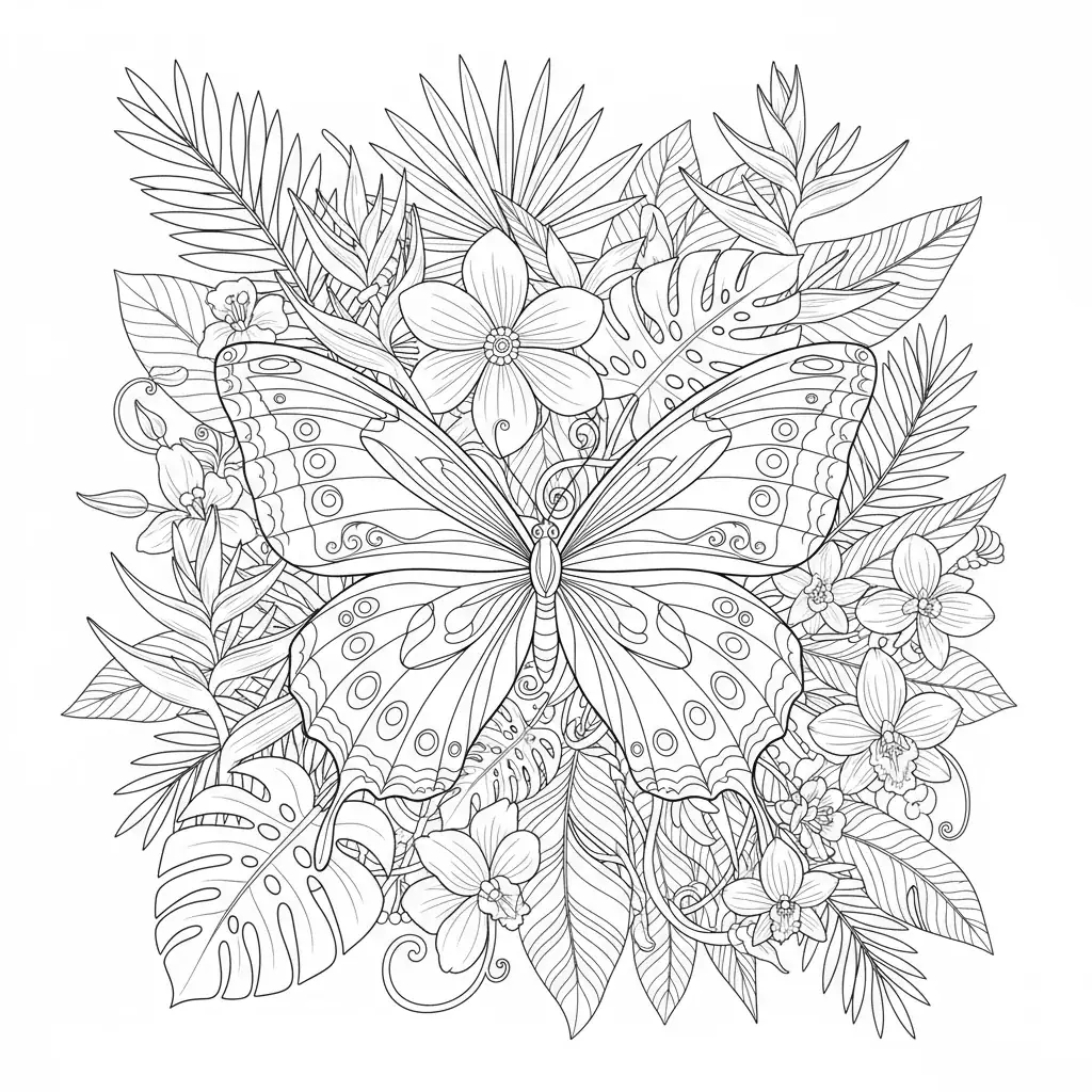 Blue Morpho Butterfly