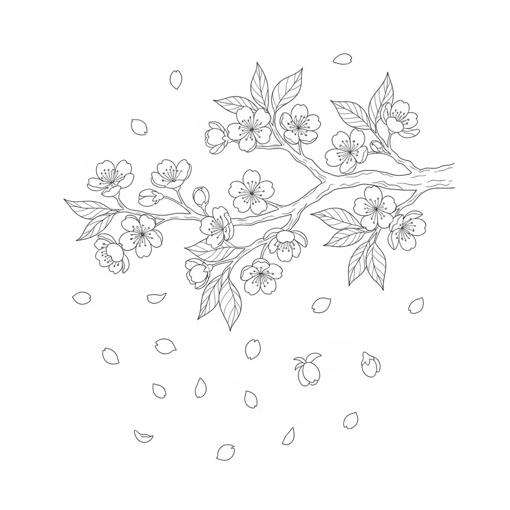 Cherry Blossom Branch