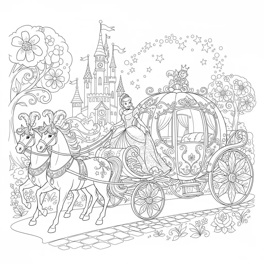 Cinderella and Her Magic Carriage