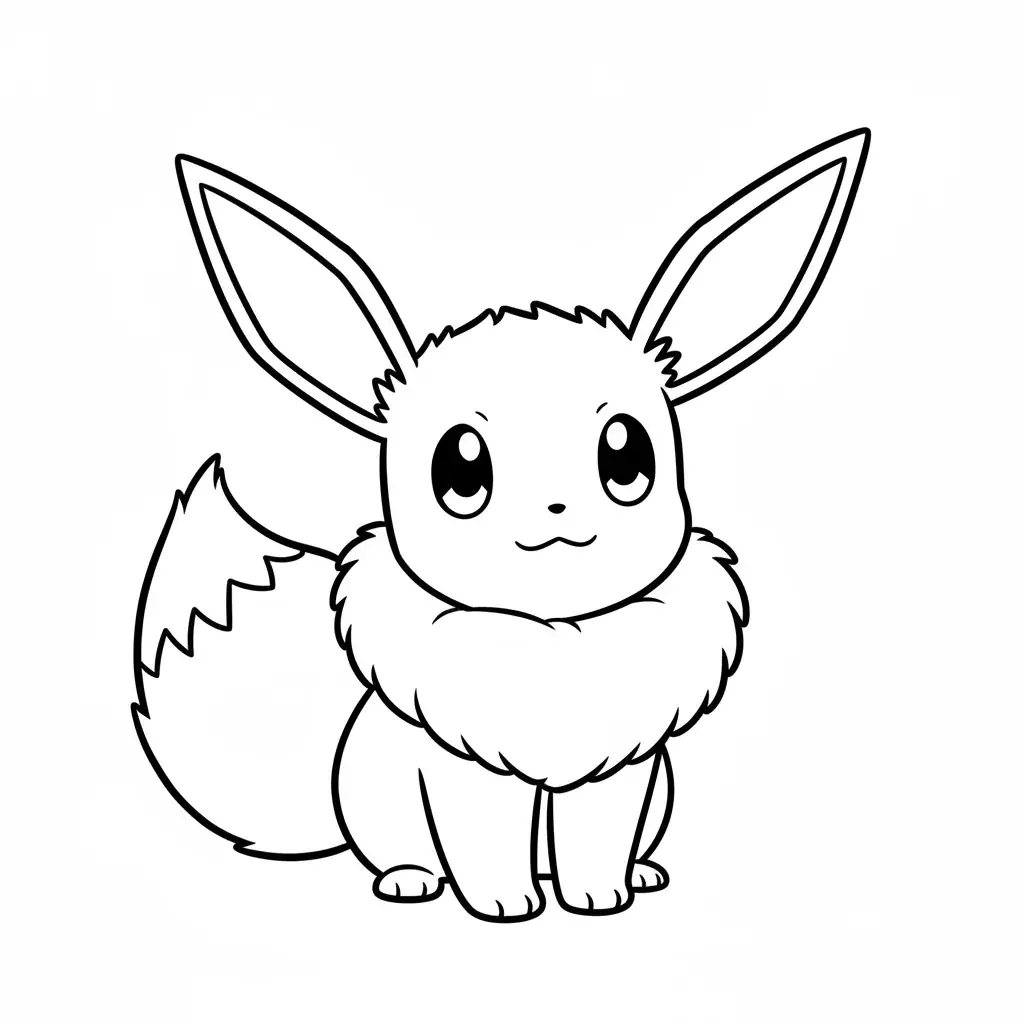 Cute Eevee Portrait