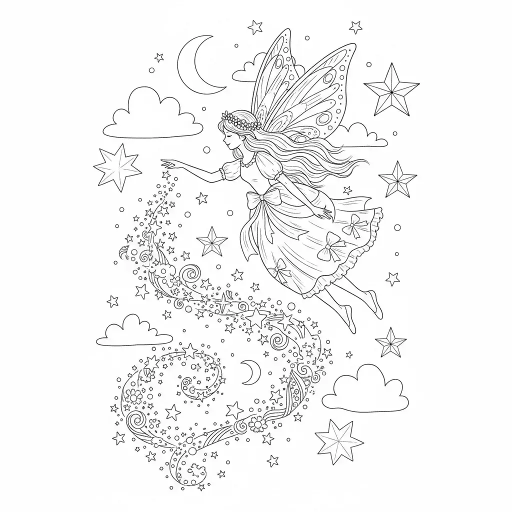 Fairy Leaving a Dust Trail