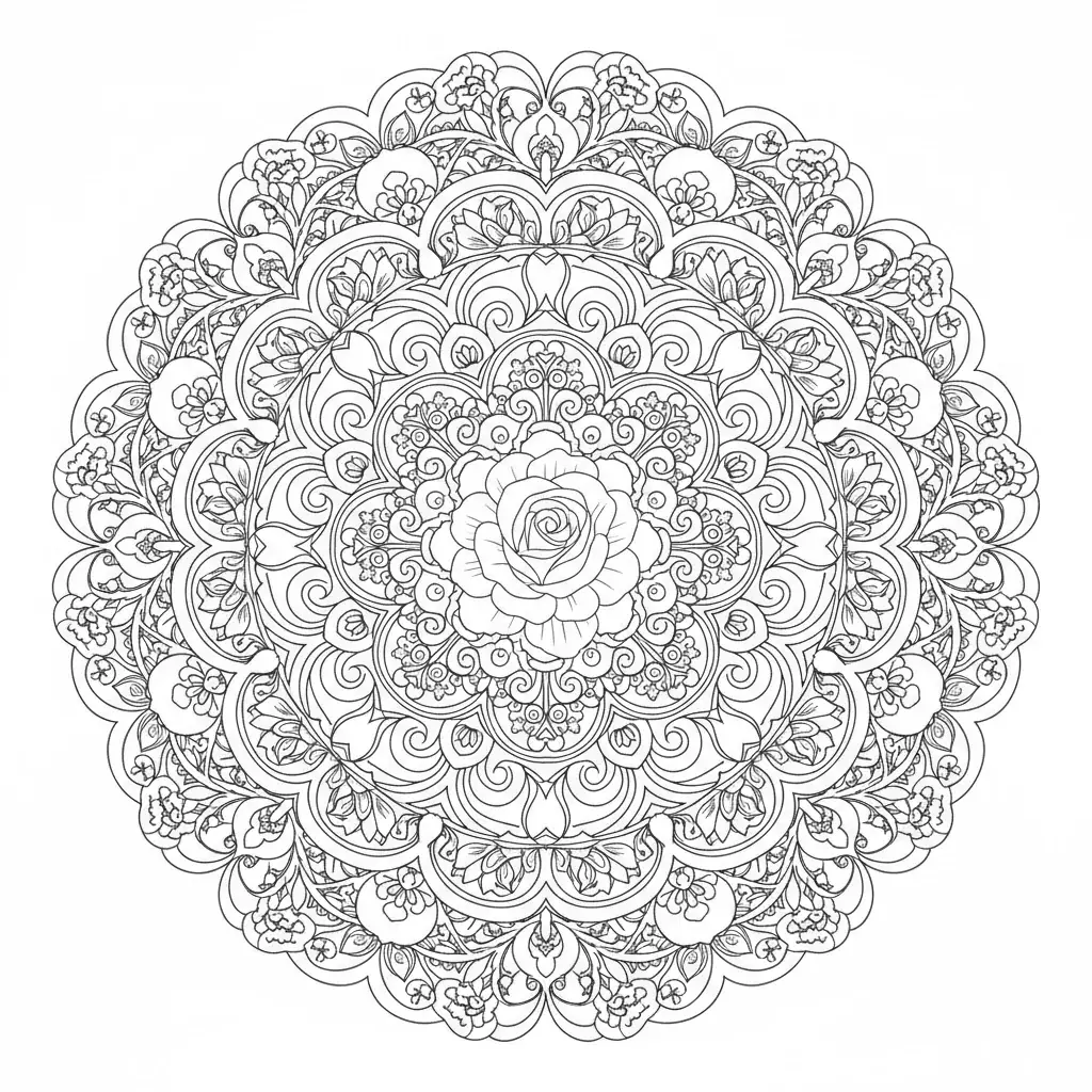 Floral Mandala
