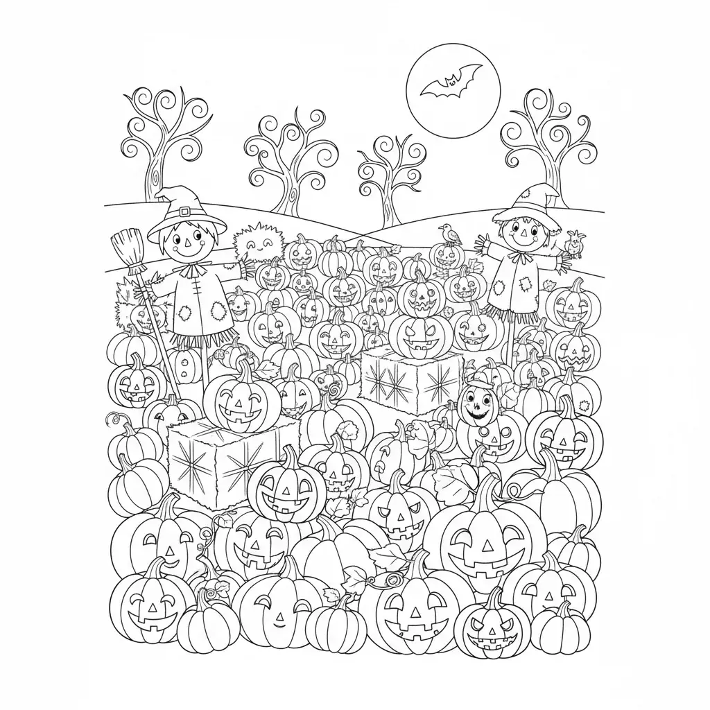 Halloween Pumpkin Patch