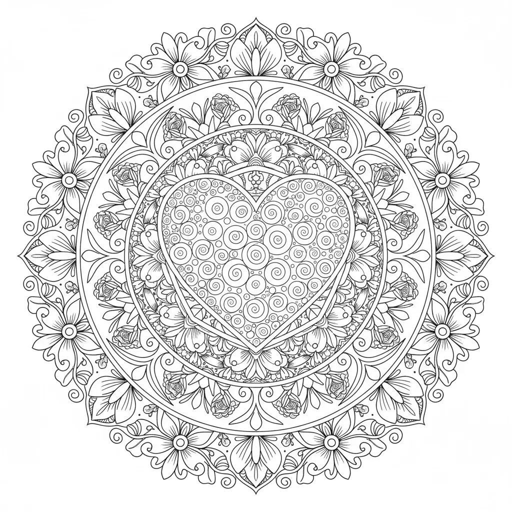 Heart Mandala