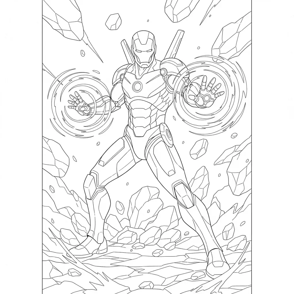 Iron Man in His Armor