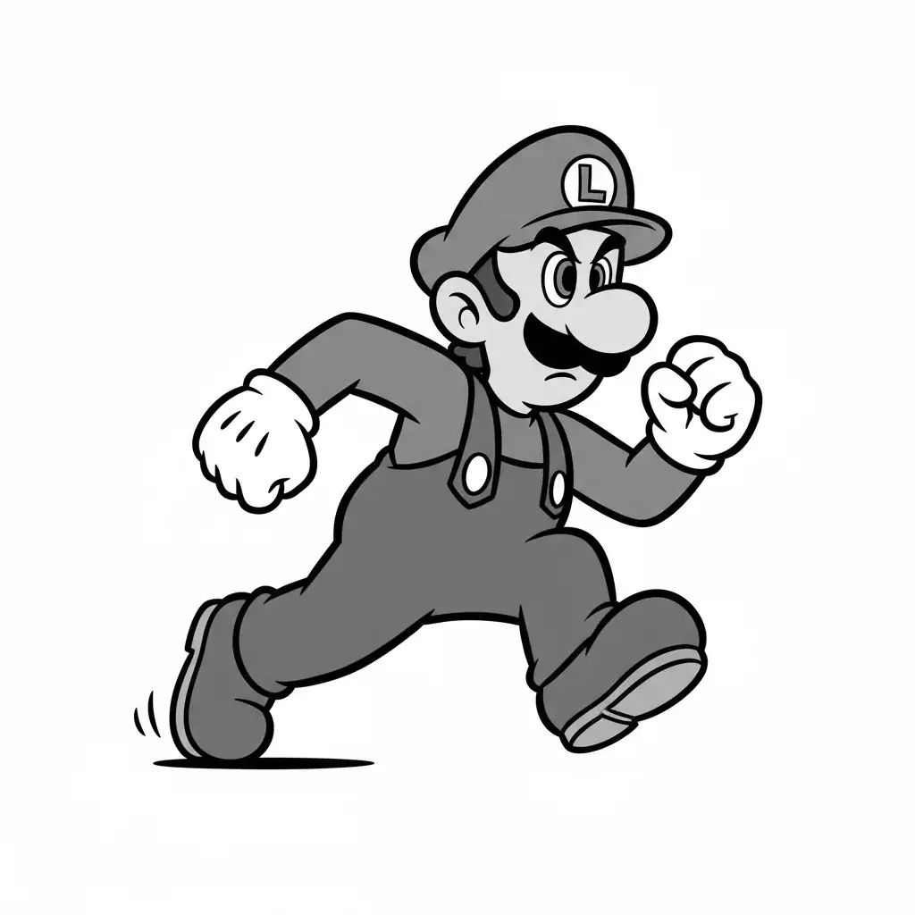 Luigi Running
