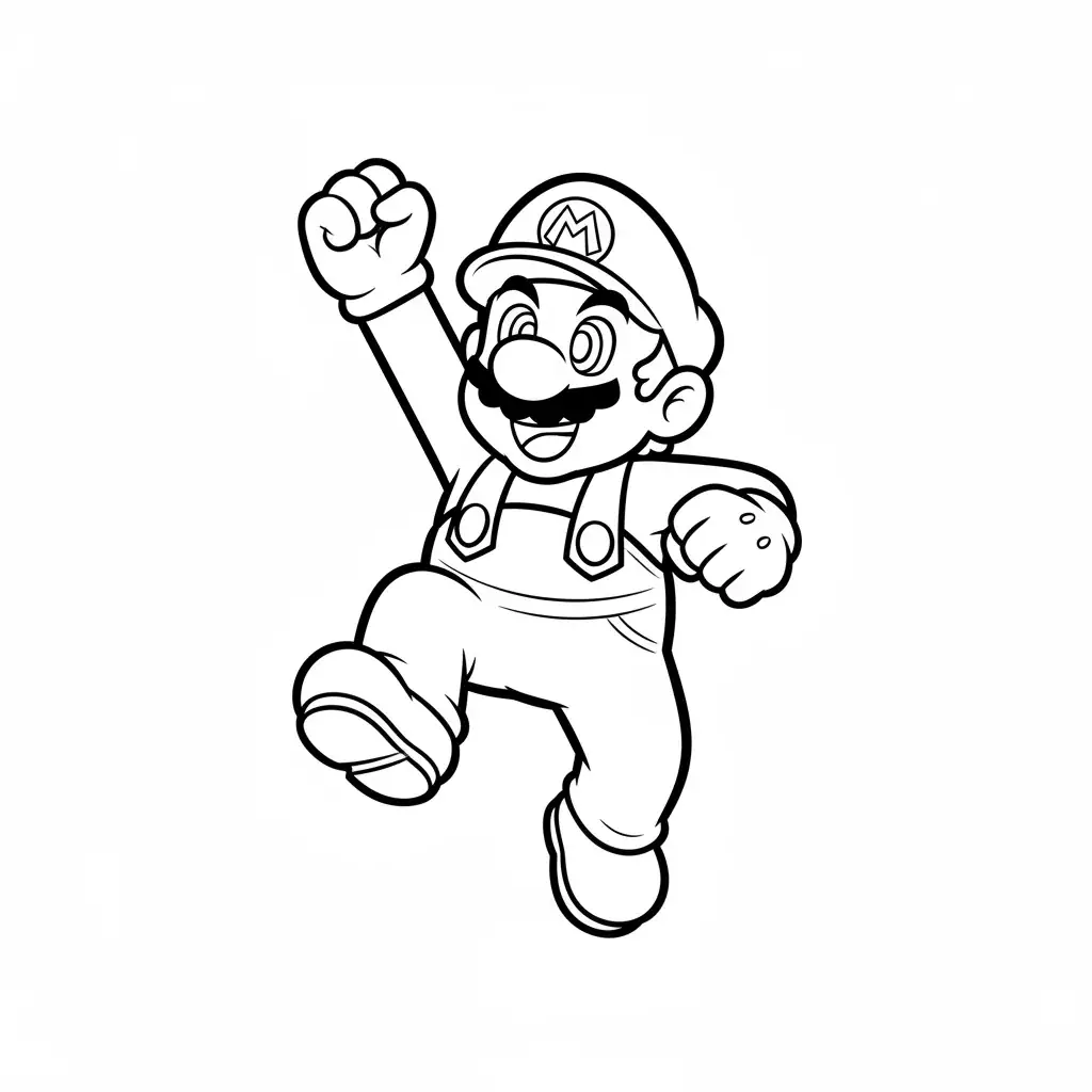 Mario coloring pages