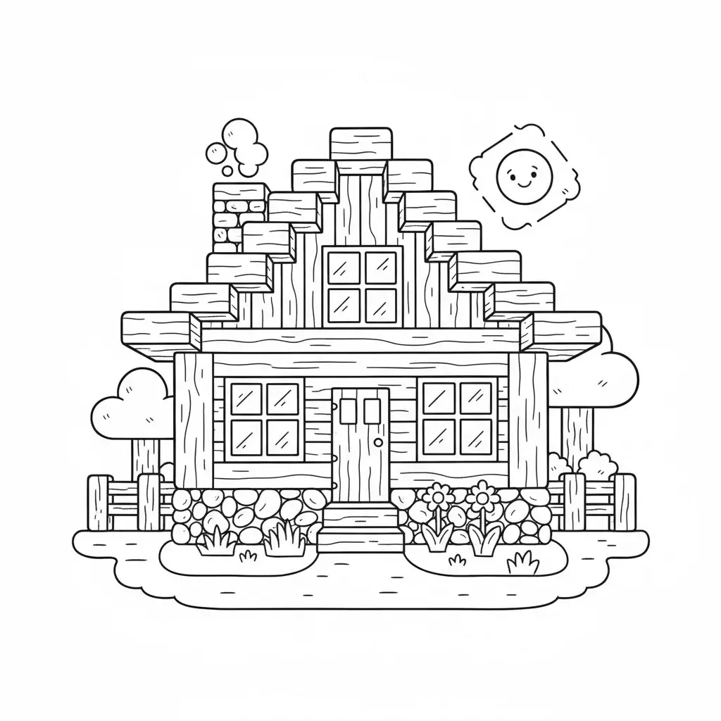 Minecraft House Build