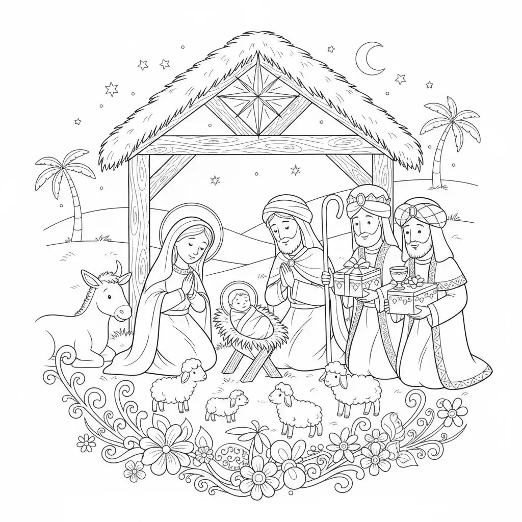 Christmas Nativity Scene