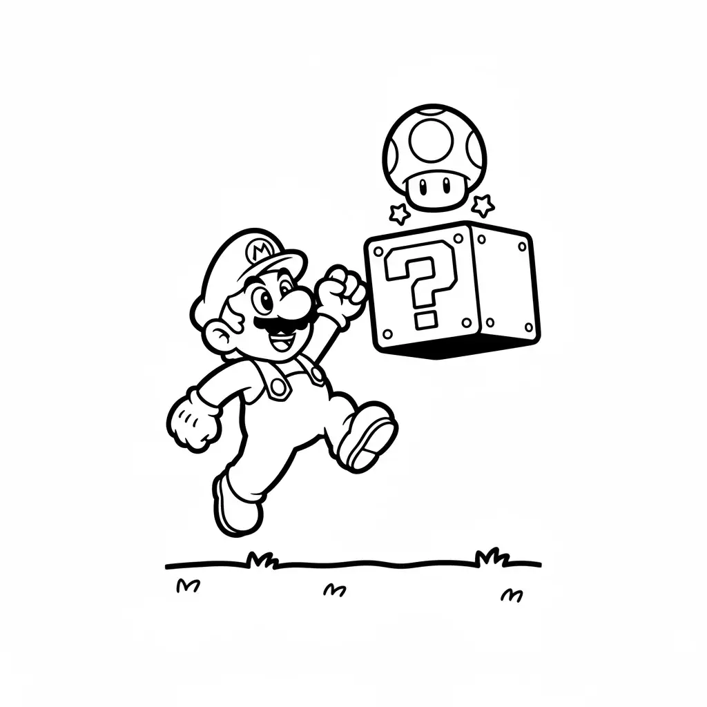 Question Mark Block Scene