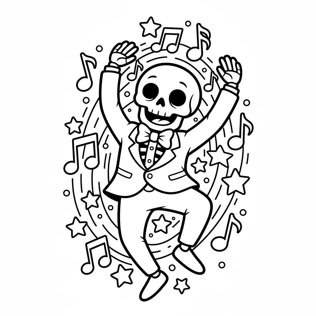 Dancing Skeleton