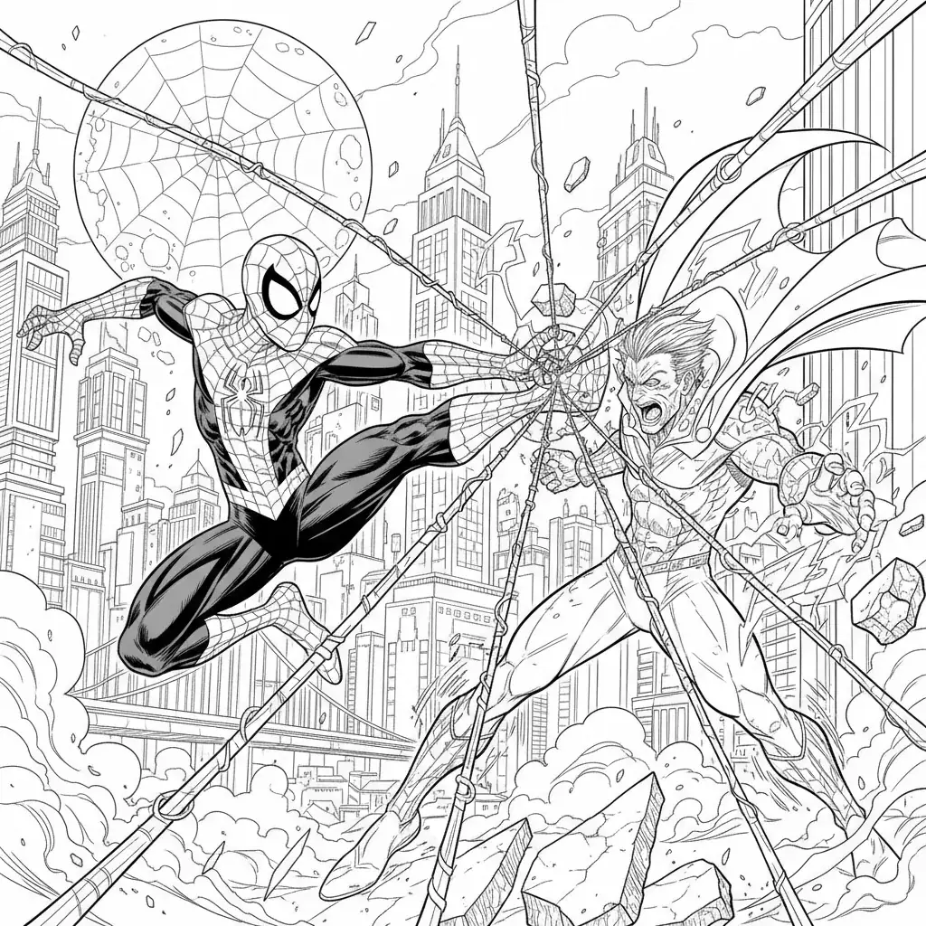 Spider-Man Vs Villain Fight