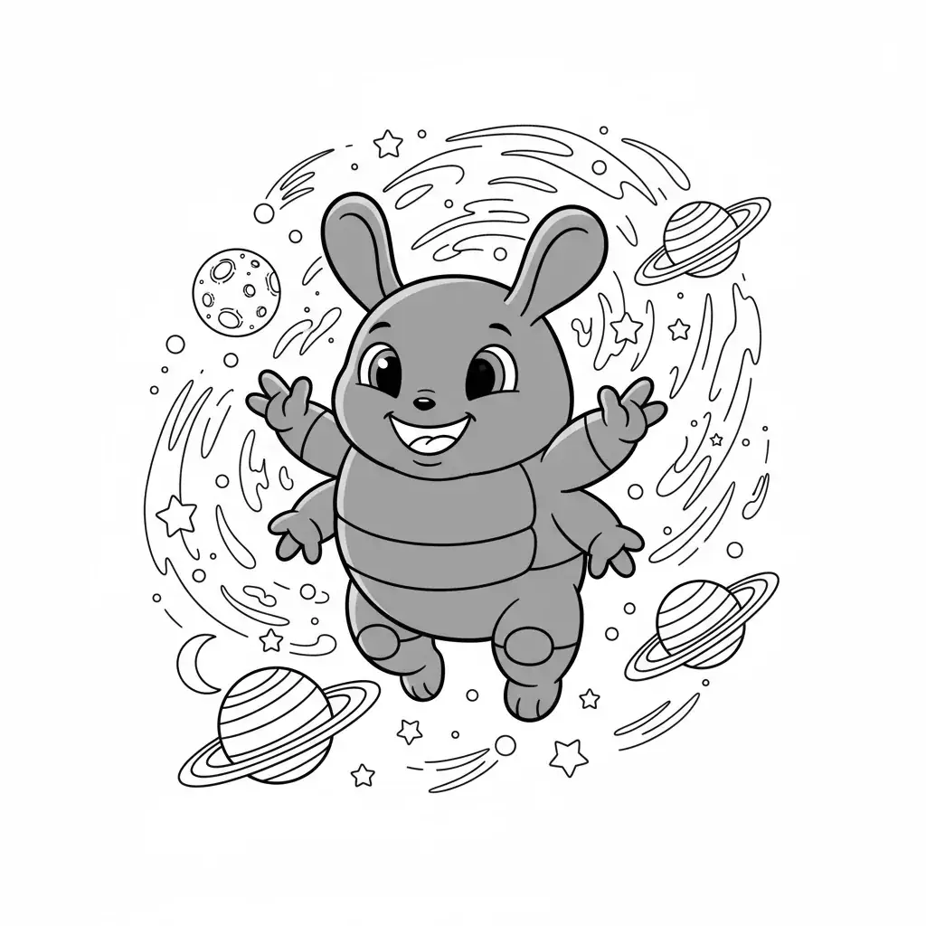 Stitch in Outer Space