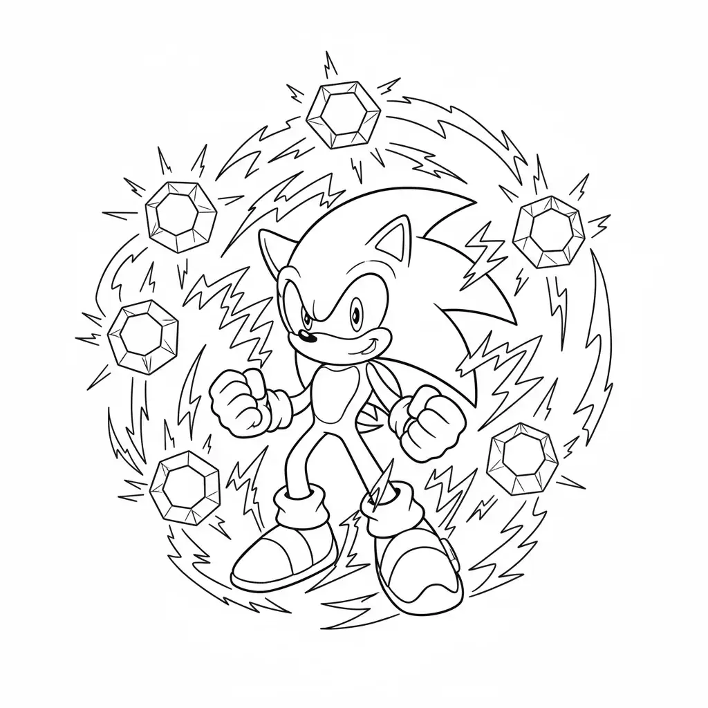 Super Sonic Powered Up