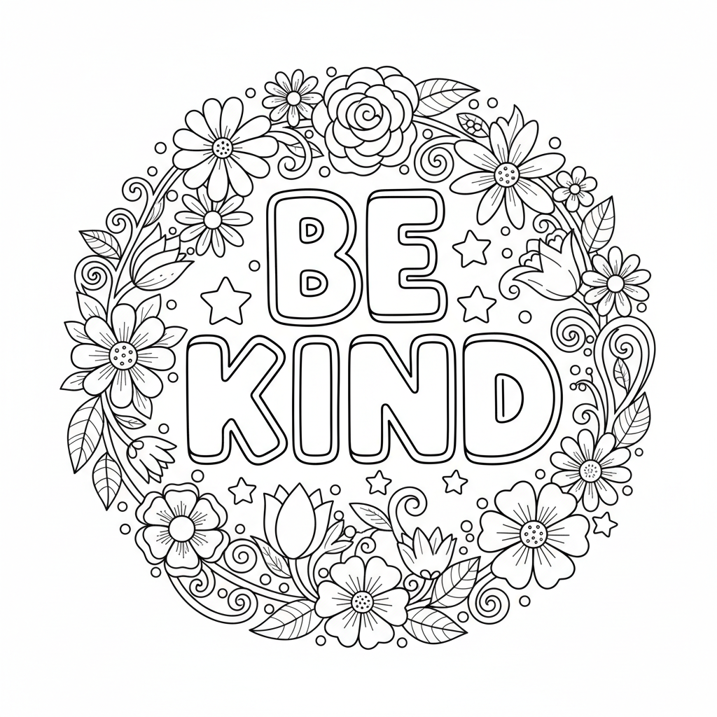 Quote coloring page generator thumbnail